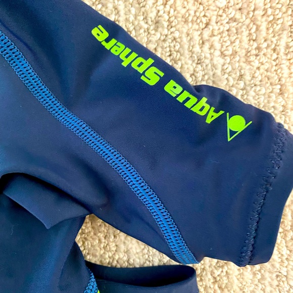 Aqua Sphere Toddler size 2 wetsuit / one piece rashguard - new without tags - Picture 3 of 12